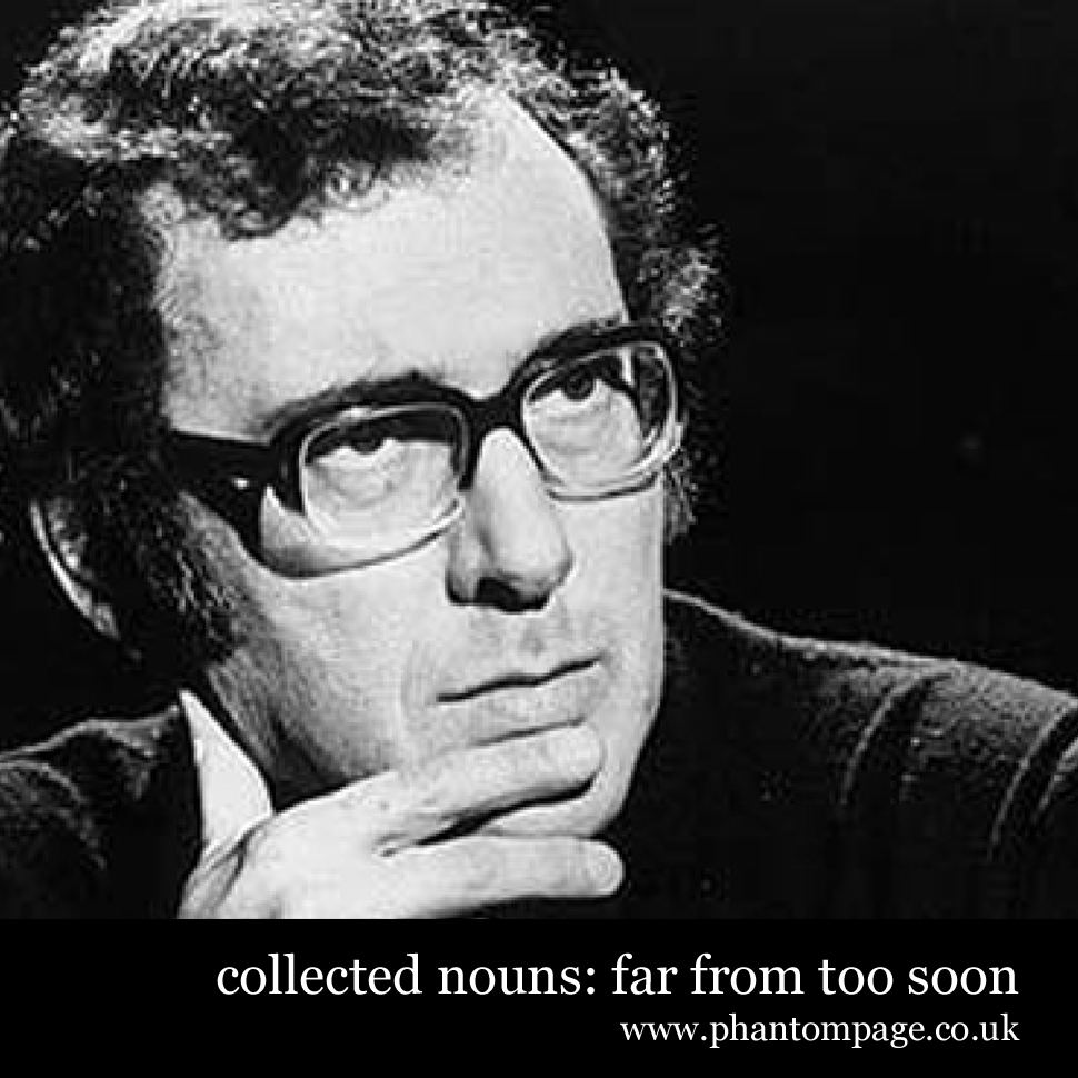 Phantom Page presents: Far from too soon by Paul Busst (Collected Nouns)